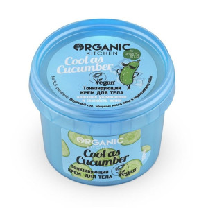 Крем для тела Organic Kitchen Cool as cucumber тонизирующий 100 мл