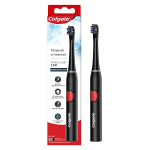 Зубная щетка электрическая Colgate Pro Clinical Древесный уголь мягкая