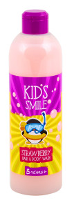 Гель для душа Kids Smile Клубника 2 в 1 500 мл