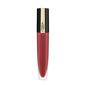 Помада-тинт для губ L`Oreal Paris Rouge Signature матовая тон 129 бордовый Я обезоруживаю 7 мл - 1