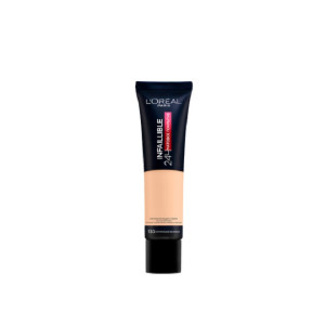 Тональный крем L`Oreal Paris Infaillible 24 часа матовое покрытие Стойкий оттенок 130 Натуральный бежевый 30 мл - 1