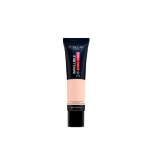 Тональный крем L`Oreal Paris Infaillible 24 часа матовое покрытие Стойкий оттенок 25 Слоновая кость 30 мл - 1