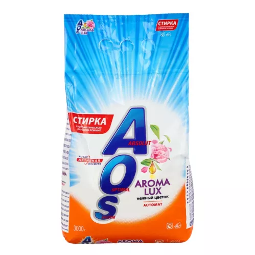 Стиральный порошок AOS Aroma Lux мягкая упаковка 3 кг – 1