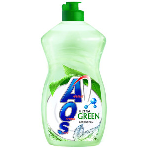 AOS Ср-во д/посуды Ultra Green 450мл