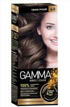 Краска для волос Gamma Perfect Color тон 8.1 Пепельно-русый 100 мл