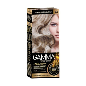 Краска для волос Gamma Perfect Color тон 8.3 Сливочная карамель 100 мл